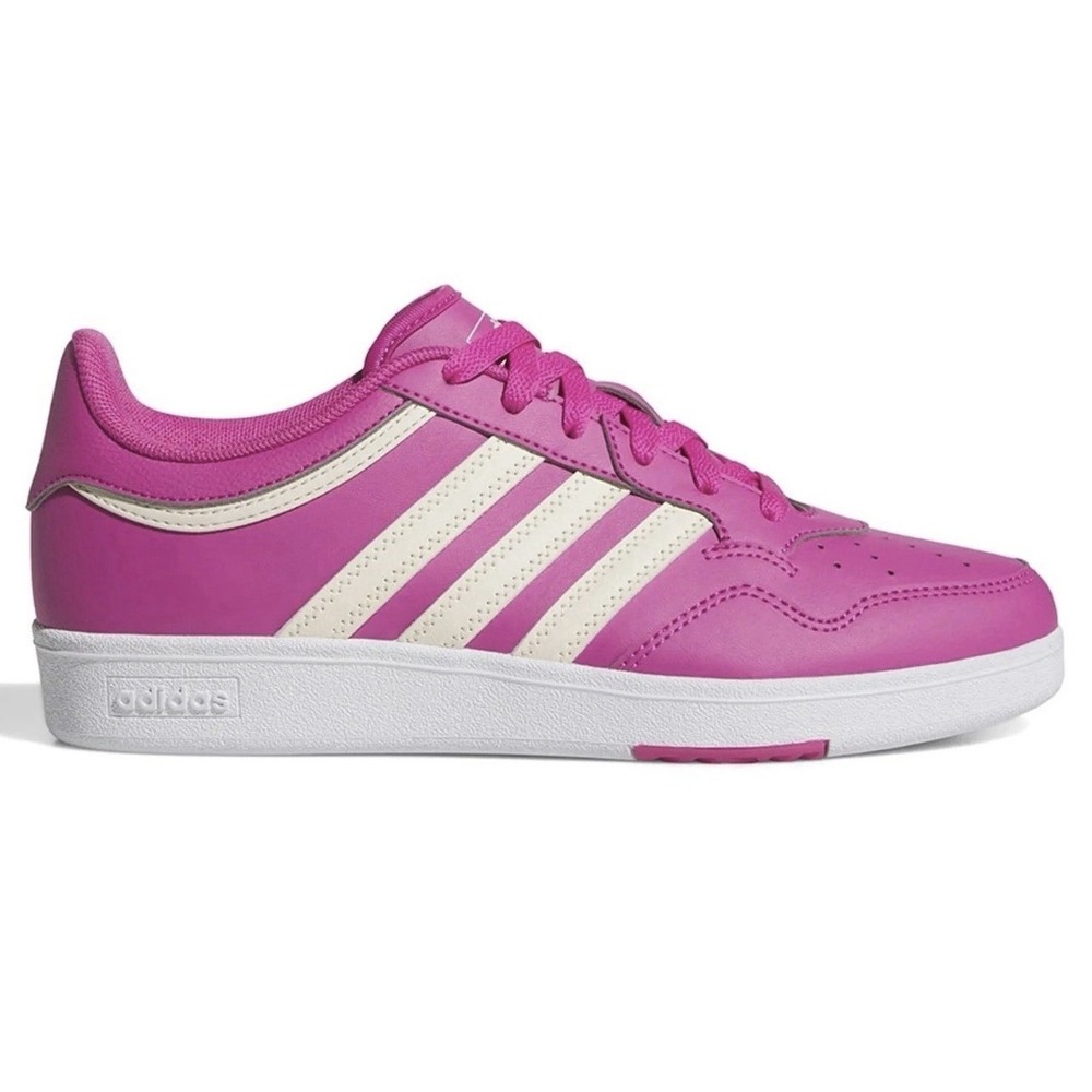 Adidas Hoops 4.0 Women's Pink Shoe Athletic Sneaker Footwear Leather Women's 6.5